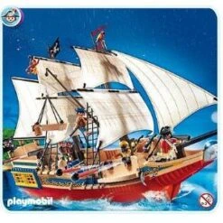 Playmobil 4290 - Grand Bateau Camouflage Des Pirates