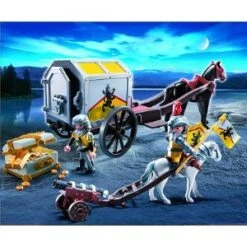 Playmobil 4874 - Transport D'or Des Chevaliers