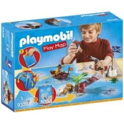 Playmobil 9328 - Pirates Avec Support De Jeu