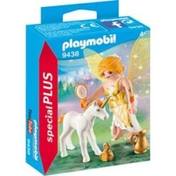 Playmobil 9438 - Fée Et Bébé Licorne