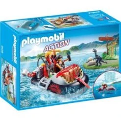 Playmobil 9435 Action - Aéroglisseur Et Moteur Submersible