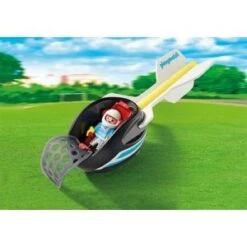 Playmobil 9374 - Pilote Et Fusée Des Airs