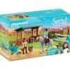 Playmobil Espace D'entrainement Avec Lucky Et Javier Spirit 70119 -Playmobil Soldes Boutique 3591390 0