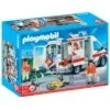 Playmobil 4221 - Jeu De Construction - Ambulanciers / Blessé / Véhicule -Playmobil Soldes Boutique 3645820 0