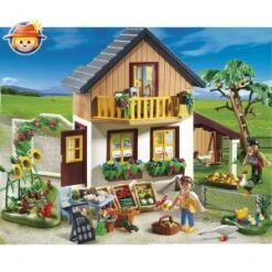 Playmobil 5120 - Maison Des Fermiers Et Marché