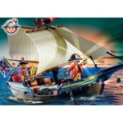 Playmobil 5140 - Navire Des Soldats Britanniques
