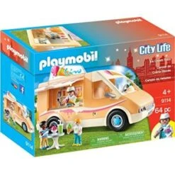 Playmobil Camion De Crème Glacée City Life 9114