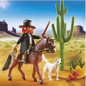Playmobil 5251 Western - Shérif à Cheval Avec Chien 3 Playmobil 5251 Western - Shérif à Cheval Avec Chien