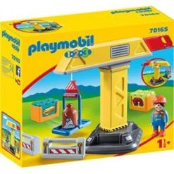 Playmobil 70165 - Grue De Chantier 1.2.3