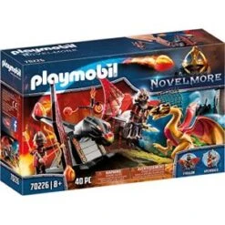 Playmobil 70226 - Burnham Raiders Et Dragon Doré Novelmore