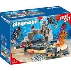 Playmobil 70011 - Superset Unité De Plongée Sous-Marine