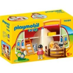 Playmobil 70180 - Centre équestre Transportable 1.2.3