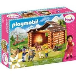 Playmobil 70255 - Heidi - Eter Avec étable De Chèvres - 2020