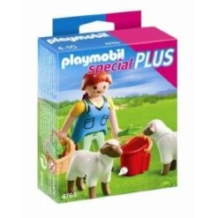 Playmobil 4765 Special Plus - Agricultrice Avec Moutons