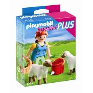 Playmobil 4765 Special Plus - Agricultrice Avec Moutons 3 Playmobil 4765 Special Plus - Agricultrice Avec Moutons