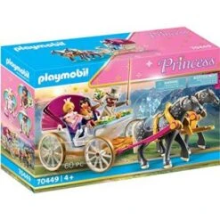 Playmobil Calèche Et Couple Royal Princess 70449