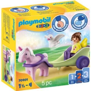 Playmobil Calèche Licorne 1.2.3 70401 3 Playmobil Calèche Licorne 1.2.3 70401