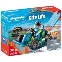 Playmobil 70292a - Set Cadeau Pilote De Kart