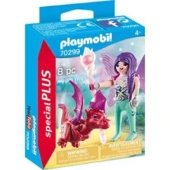 Playmobil Spécial Plus Fée Avec Bébé Dragon 70299