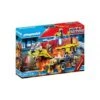 Playmobil City Action 70557 Camion De Pompiers Et Véhicule Enflammé -Playmobil Soldes Boutique 5056158 0