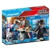 Playmobil Policière Et Voleur City Action 70573