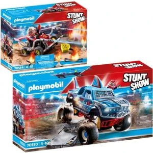 Playmobil Figurine Miniature Stuntshow – 70550+70554 3 Playmobil Figurine Miniature Stuntshow – 70550+70554