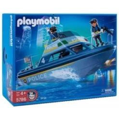 Playmobil Bateau De Police 5786 Vedette De Police - Jeux De Construction - Nouveaute