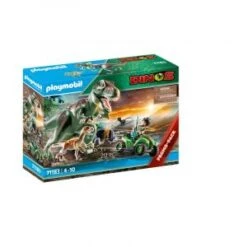 Playmobil Pack Explorateur Avec Quad Et Dinosaures Dinos - 71183