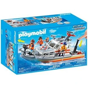Playmobil 5540 - Jeu De Construction - Bateau De Sauvetage 3 Playmobil 5540 - Jeu De Construction - Bateau De Sauvetage