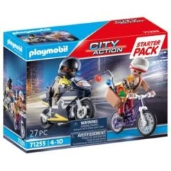 Playmobil City Action 71255 Starter Pack Agent Et Voleur