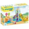 Playmobil 1.2.3 71326 Aire De Jeux Avec Toboggan Géant 1.2.3 -Playmobil Soldes Boutique 8650782 0