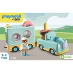 Playmobil 1.2.3 71325 Camion De Donuts