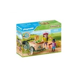 Playmobil Country 71306 Cycliste Avec Vélo Et Remorque Avant