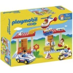 Playmobil 5046 - 1.2.3 : Coffret Hôpital Avec Secouristes Et Policiers